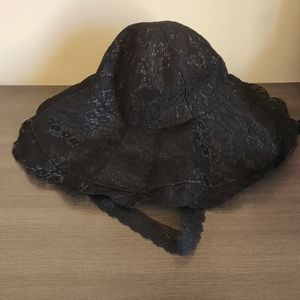 Black Lace summer/witch cosplay hat
